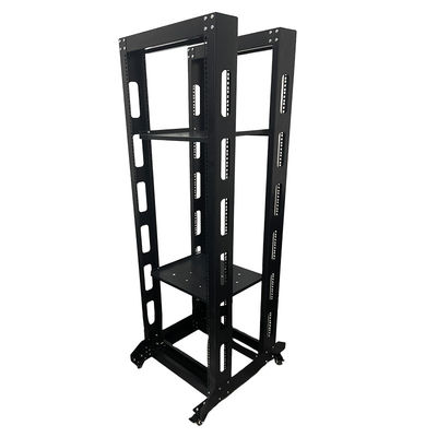 19 дюймовый шкаф с сетевой стойкой DDF Open Frame Rack 6U