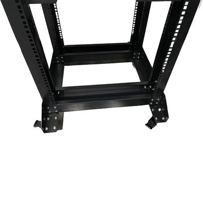 19 дюймовый шкаф с сетевой стойкой DDF Open Frame Rack 6U