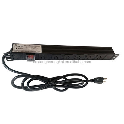 8 Way 20A Double-Break Switch American Standard Power Socket PDU для распределения питания