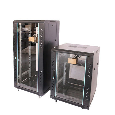 Сток 4u Server Rack Cabinet для серверной комнаты Data Center Mesh Door Network Cabinet