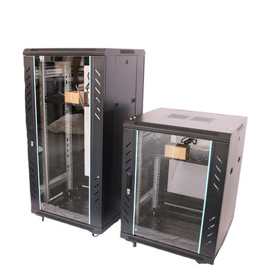 Сток 4u Server Rack Cabinet для серверной комнаты Data Center Mesh Door Network Cabinet