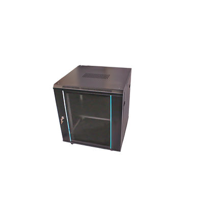 15U Data Enclosure Server Rack Стенная установка Сетевой шкаф Стеклянная дверь Единая секция