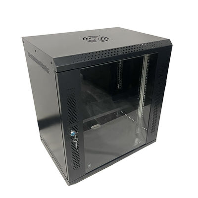 SPCC Холоднокатаная сталь 19 дюймовая настенная установка DDF Network Rack 12u для OEM ODM