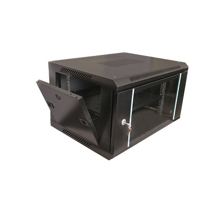 6U Server Room Network Switch Wall Mount Cabinet 19 дюймовый стойка с двумя ключами