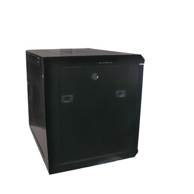 9U Server Rack Cabinet изготовлен из холоднокатаной стали SPCC для офисной сети