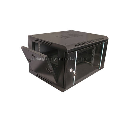 6U Rack 19 дюймовый настенный шкаф для сетевого переключателя