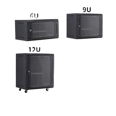 4u 6u 12u 18u Внутренний стенный стойка для серверов с холоднокатаным стальным материалом SPCC