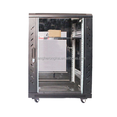SPCC холоднокатаная сталь 18U Deluxe IT Стенный шкаф для стандартного стойки серверов