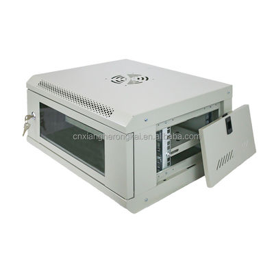 19 дюймовый стенный сетевой шкаф с фиксированной полкой 4U Rack 24 HDD 4U телевизорный шкаф телекоммуникационный шкаф