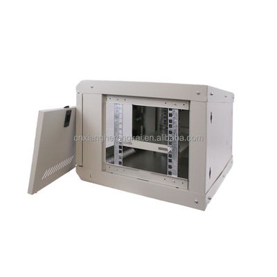 Заказный сетевой шкаф 6U Черный серверный шкаф с холоднокатаным стальным материалом