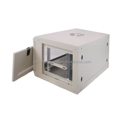 Заказный сетевой шкаф 6U Черный серверный шкаф с холоднокатаным стальным материалом